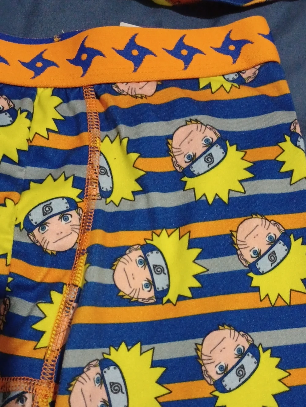 Bundle Of 8 Naruto Graphic Boxer Briefs For Boys Size 8